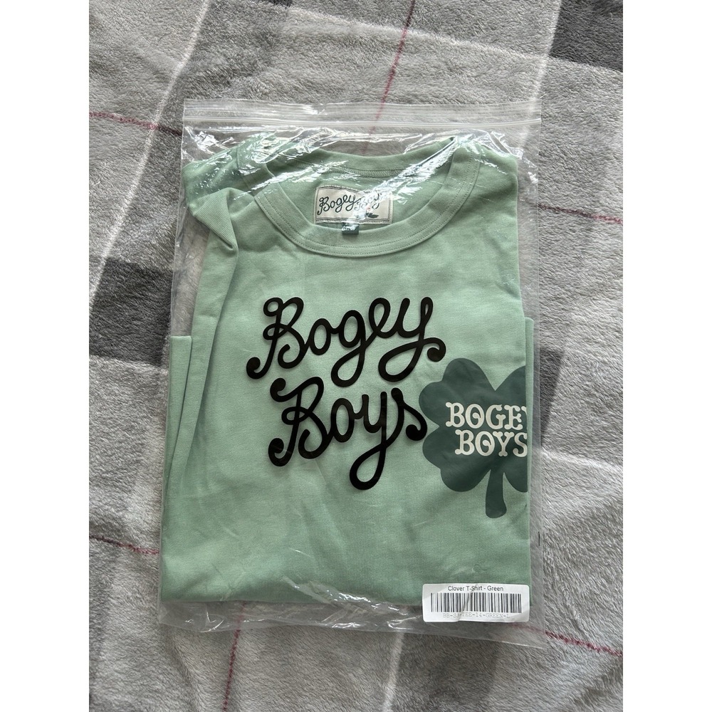 bogey boys Macklemore clover t-shirt green large. Golfing Street St. Patrick NEW - Picture 10 of 10
